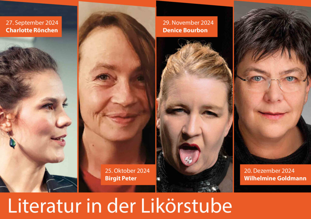 Kunst in Floridsdorf Herbstprogramm 2024 von Literatur in der Likörstube beim Branntweiner in 1210 Floridsdorf