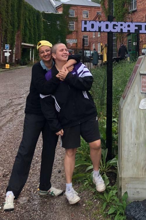 Emil Huppenkothen und Marie Luis Lehner sprechen zum Thema Lust in der Likörstube in 1210 Wien